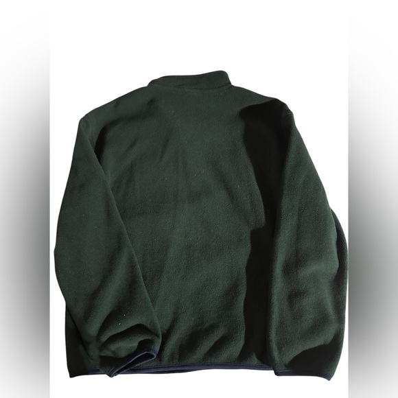 Old Navy 1/4 Zip Pullover Sweater Boys Size 10/12. Green, Style #750892-02 - Picture 2 of 6